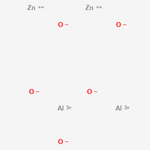 molecular formula Al2O5Zn2 B077310 Aluminum zinc oxide CAS No. 12068-53-0