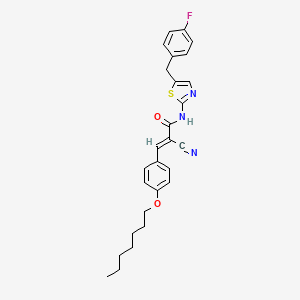 molecular formula C27H28FN3O2S B7731027 MFCD02979303 