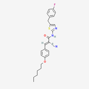 molecular formula C26H26FN3O2S B7731033 MFCD02979302 