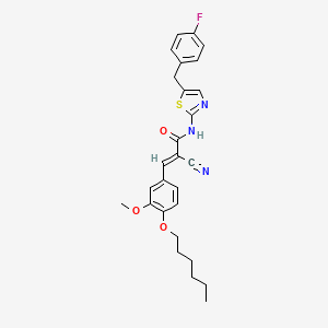 molecular formula C27H28FN3O3S B7731040 MFCD02979312 