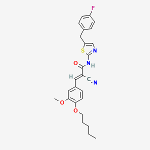 molecular formula C26H26FN3O3S B7731046 MFCD02979311 