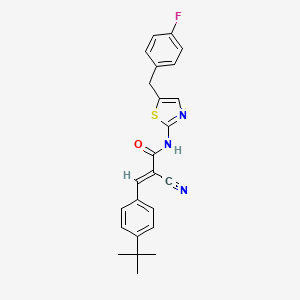 molecular formula C24H22FN3OS B7731058 MFCD02979291 