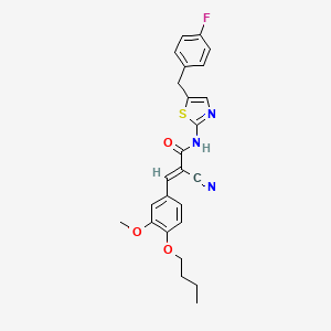 molecular formula C25H24FN3O3S B7731094 MFCD02979310 
