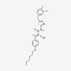 molecular formula C27H28ClN3O2S B7731116 MFCD02979604 