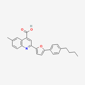 molecular formula C25H23NO3 B7731448 MFCD05847436 