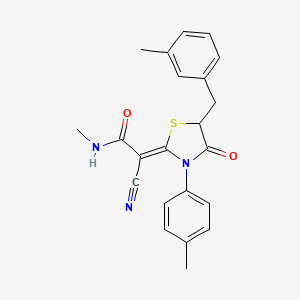 molecular formula C22H21N3O2S B7731653 MFCD05847475 