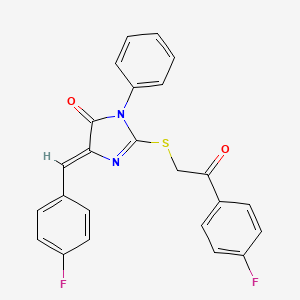 molecular formula C24H16F2N2O2S B7731755 MFCD01848527 
