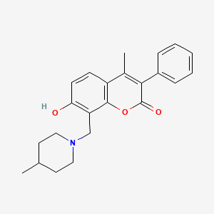 molecular formula C23H25NO3 B7731814 MFCD06644443 