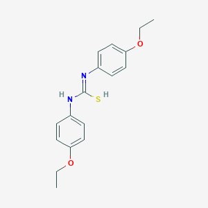molecular formula C17H20N2O2S B7731927 N,N'-bis(4-ethoxyphenyl)carbamimidothioic acid 