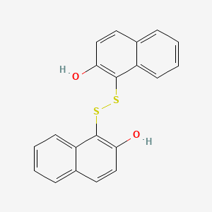 molecular formula C20H14O2S2 B7731961 IPA-3 CAS No. 1081767-20-5