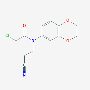 molecular formula C13H13ClN2O3 B7732123 EN106 CAS No. 757192-67-9