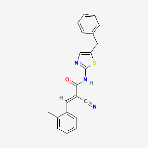 molecular formula C21H17N3OS B7732172 MFCD02979157 