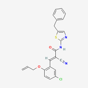 molecular formula C23H18ClN3O2S B7732223 MFCD02979179 