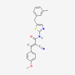 molecular formula C22H19N3O2S B7732327 MFCD02979433 
