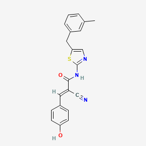 molecular formula C21H17N3O2S B7732337 MFCD02979435 