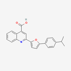 molecular formula C23H19NO3 B7732422 MFCD06640445 