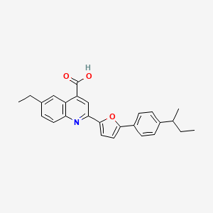 molecular formula C26H25NO3 B7732429 MFCD06640466 