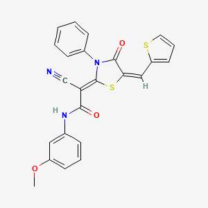 molecular formula C24H17N3O3S2 B7732445 MFCD06438705 