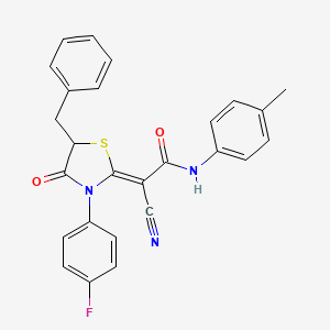 molecular formula C26H20FN3O2S B7732455 MFCD06640711 