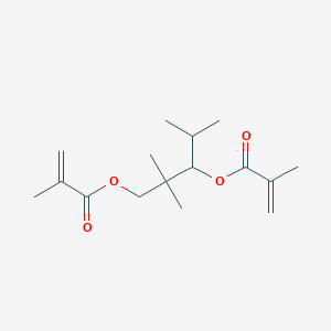molecular formula C16H26O4 B077325 2,2,4-Trimethyl-1,3-pentanediol dimethacrylate CAS No. 13283-44-8