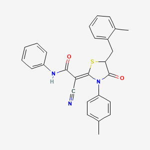 molecular formula C27H23N3O2S B7732667 MFCD06640582 