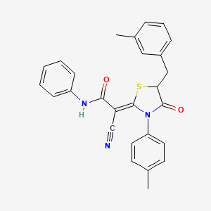 molecular formula C27H23N3O2S B7732672 MFCD06640583 
