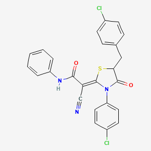 molecular formula C25H17Cl2N3O2S B7732698 MFCD06640797 
