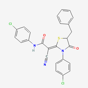 molecular formula C25H17Cl2N3O2S B7732865 MFCD06640812 