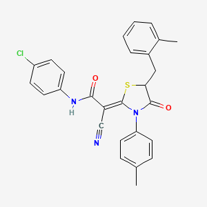 molecular formula C27H22ClN3O2S B7732894 MFCD06640600 