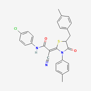 molecular formula C27H22ClN3O2S B7732907 MFCD06640602 