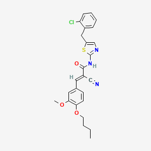 molecular formula C25H24ClN3O3S B7732913 MFCD02979208 