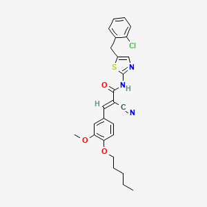 molecular formula C26H26ClN3O3S B7732914 MFCD02979209 