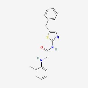 molecular formula C19H19N3OS B7732953 MFCD06642353 