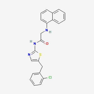 molecular formula C22H18ClN3OS B7732961 MFCD06642196 