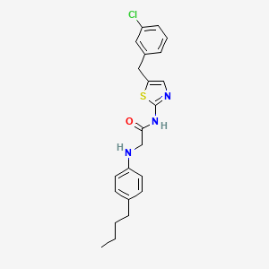 molecular formula C22H24ClN3OS B7732968 MFCD06642207 