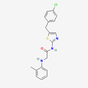 molecular formula C19H18ClN3OS B7732970 MFCD06642213 