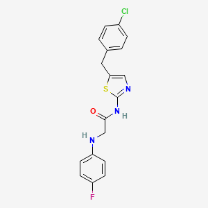 molecular formula C18H15ClFN3OS B7732977 MFCD06642225 
