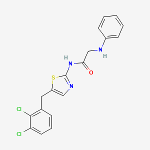 molecular formula C18H15Cl2N3OS B7732985 MFCD06642226 