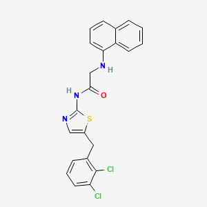 molecular formula C22H17Cl2N3OS B7732991 MFCD06642240 