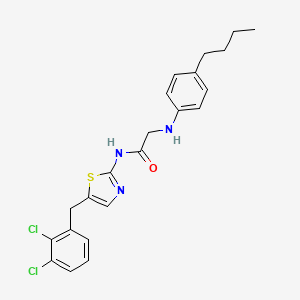 molecular formula C22H23Cl2N3OS B7732999 MFCD06642239 