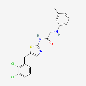 molecular formula C19H17Cl2N3OS B7733000 MFCD06642228 