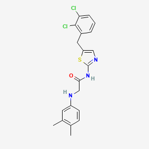 molecular formula C20H19Cl2N3OS B7733003 MFCD06642233 