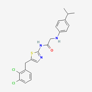 molecular formula C21H21Cl2N3OS B7733008 MFCD06642238 