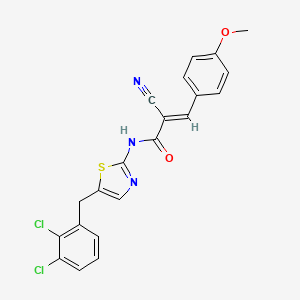 molecular formula C21H15Cl2N3O2S B7733055 MFCD02341779 