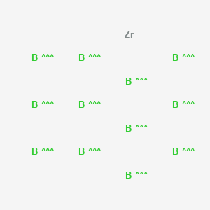 molecular formula B12Zr B077331 Zirconium boride (ZrB12) CAS No. 12046-91-2