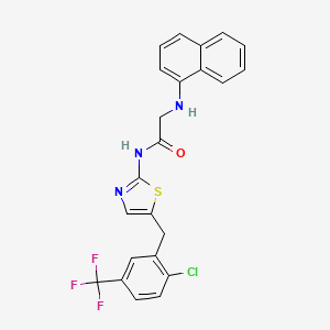 molecular formula C23H17ClF3N3OS B7733119 MFCD06642326 