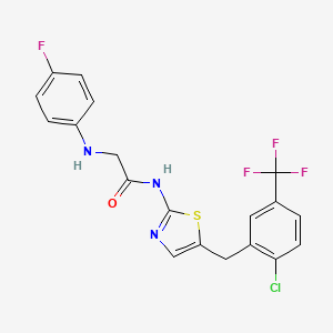 molecular formula C19H14ClF4N3OS B7733127 MFCD06642328 