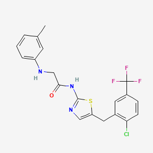 molecular formula C20H17ClF3N3OS B7733144 MFCD06642315 