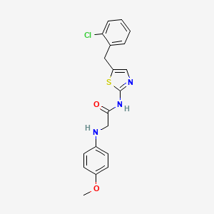 molecular formula C19H18ClN3O2S B7733158 MFCD06642193 
