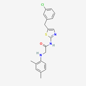 molecular formula C20H20ClN3OS B7733162 MFCD06642201 